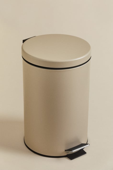 Eiden Pedal Bin with Lid - Tapioca Beige