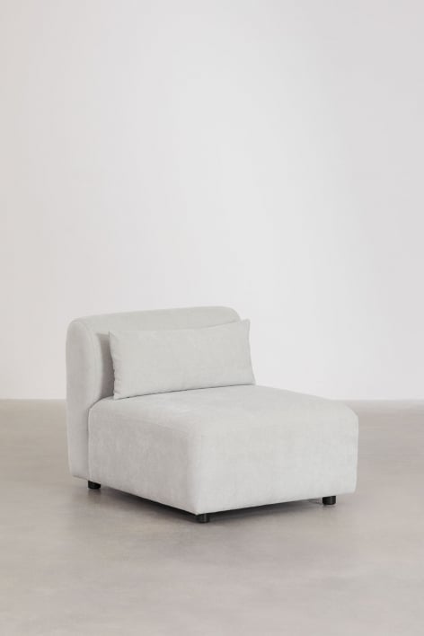 Central module for Fogler modular sofa - Fabric Light Grey