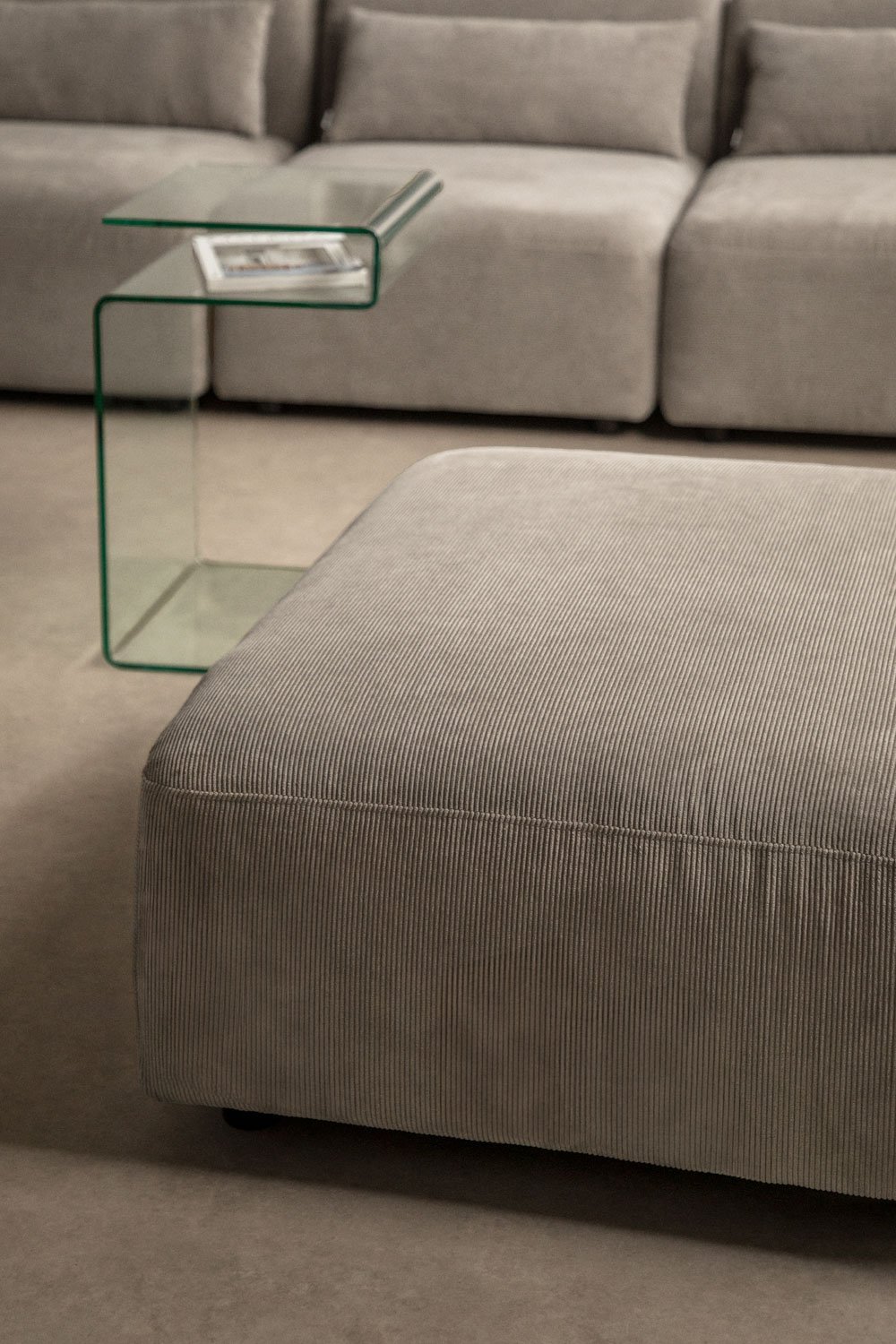 Pouffe for Fogler modular sofa, gallery image 1