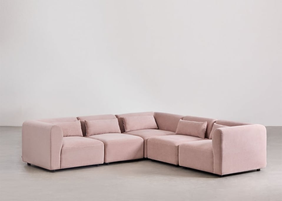 Fogler 5-Piece Modular Corner Sofa