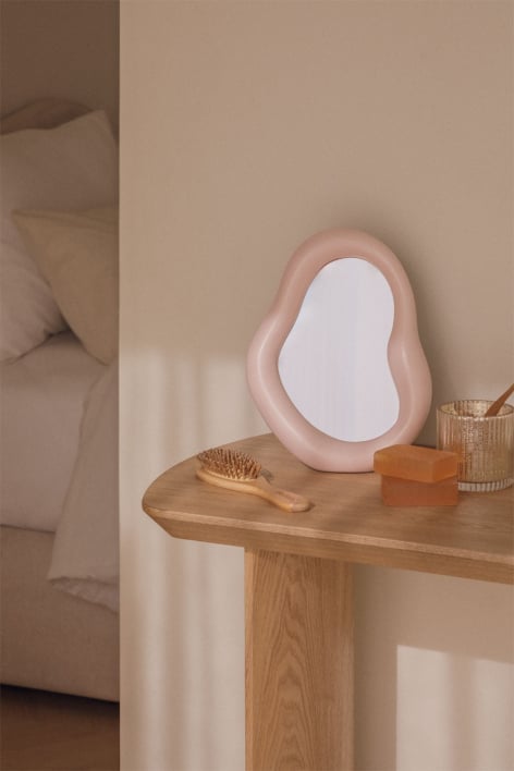Table mirror 20x30 cm in Estony ceramic
