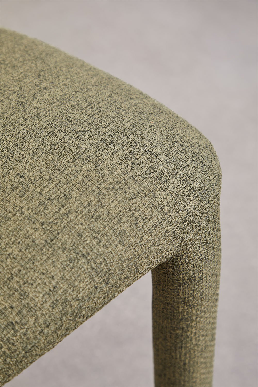 Pack of 4 Brusel upholstered dining chairs, gallery image 7