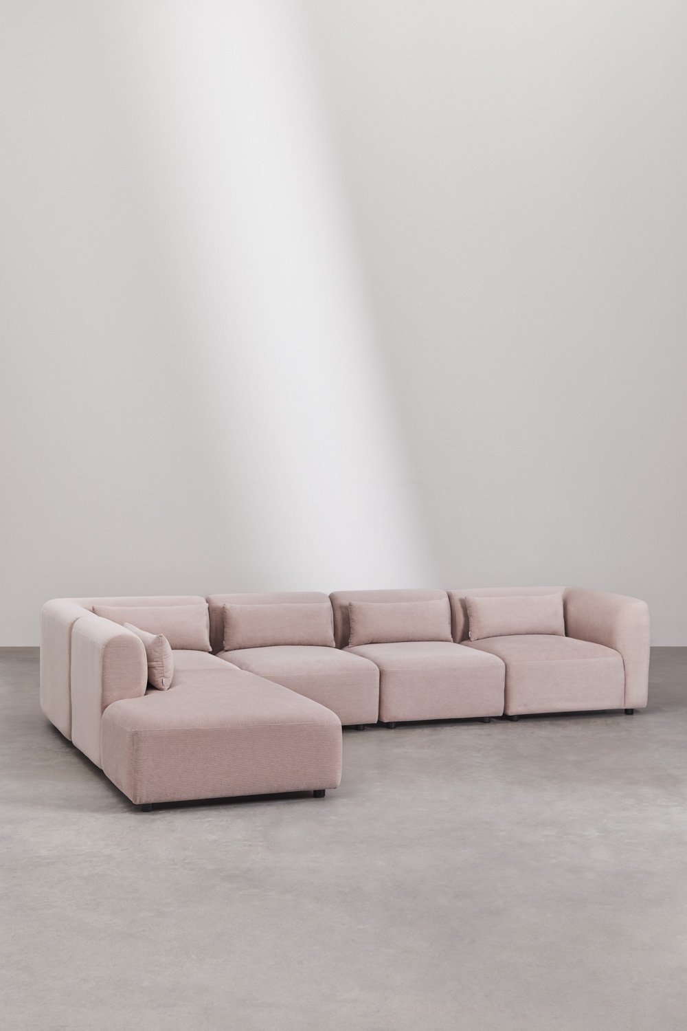 Fogler 5-Piece Modular Sofa with Left Chaise, gallery image 1
