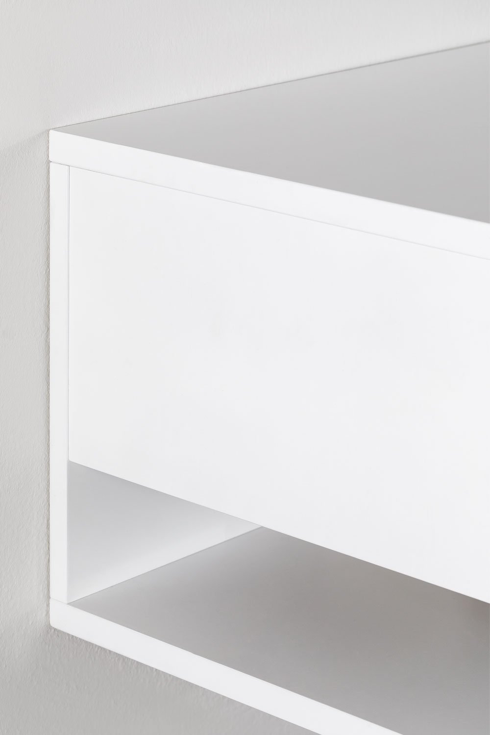 Pack of 2 floating bedside tables with drawer Griviza, gallery image 5