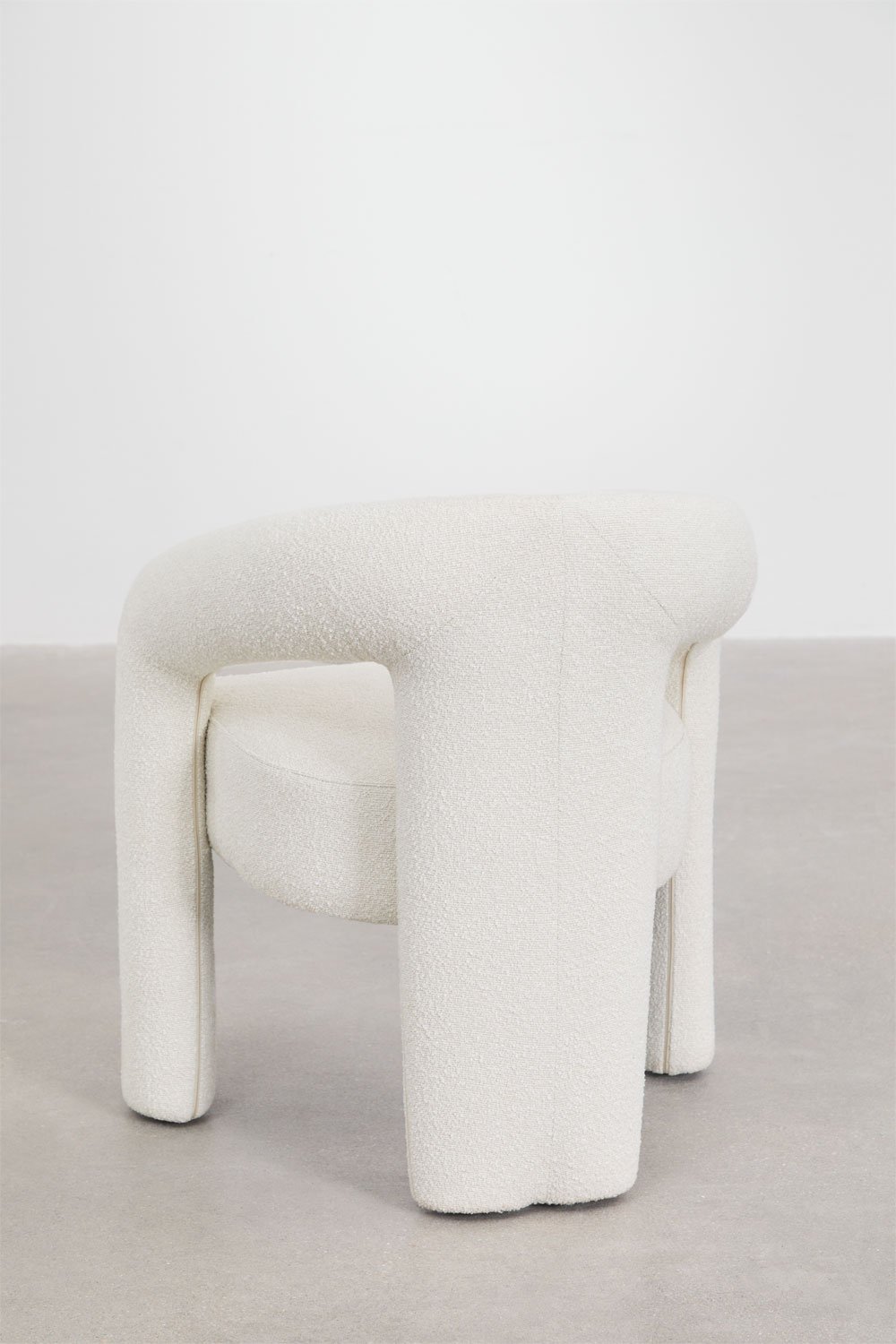 Greca upholstered armchair, gallery image 5
