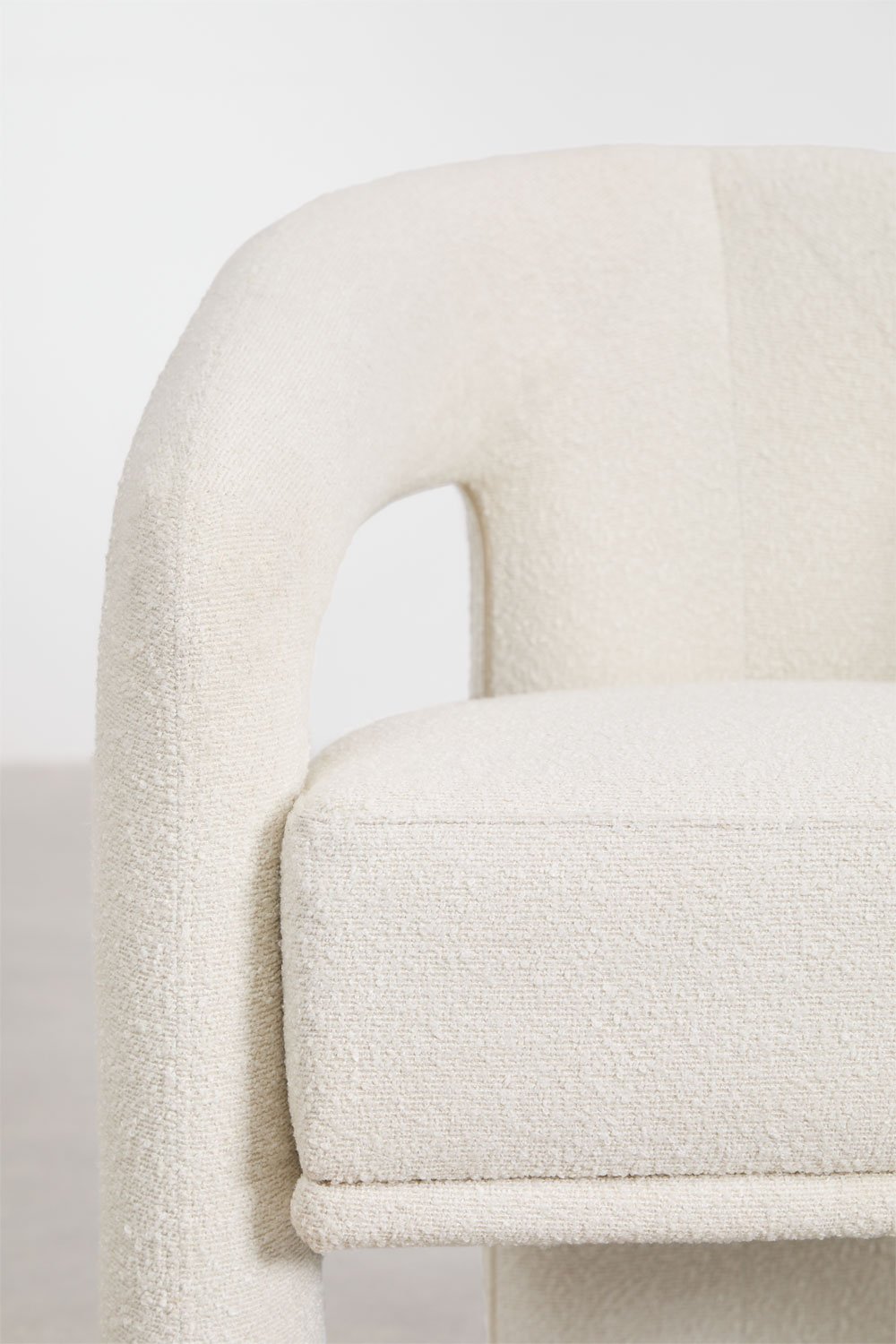 Greca upholstered armchair, gallery image 7