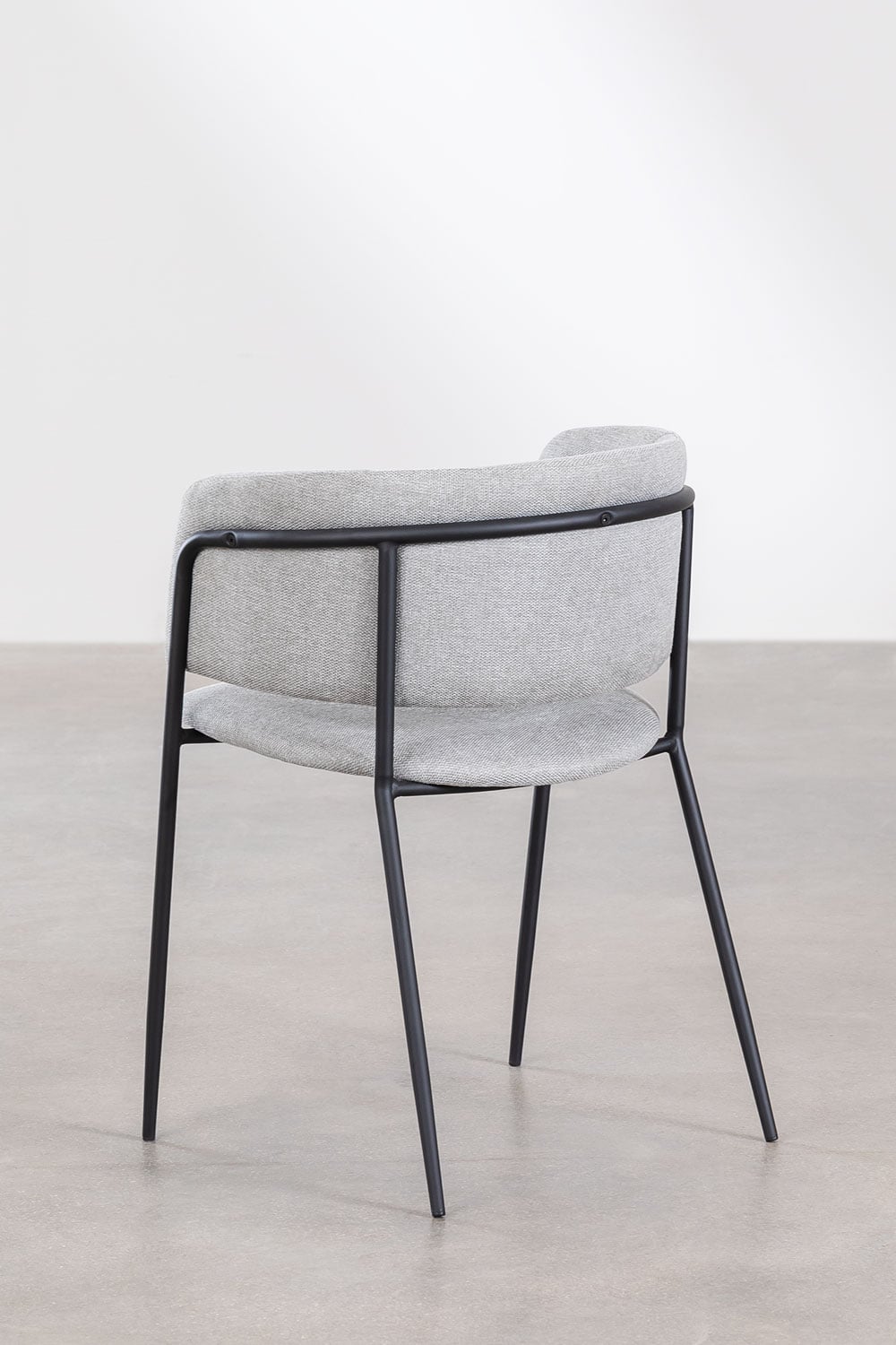 Pack of 4 Nalon upholstered dining chairs, gallery image 5