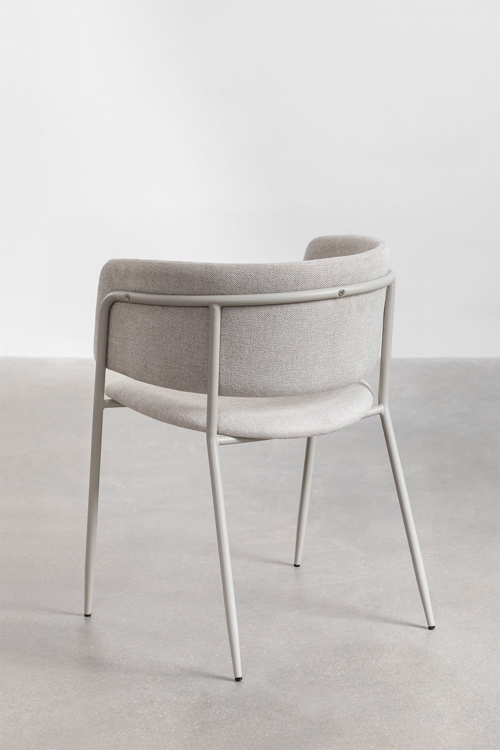 Pack of 4 Nalon upholstered dining chairs, gallery image 6