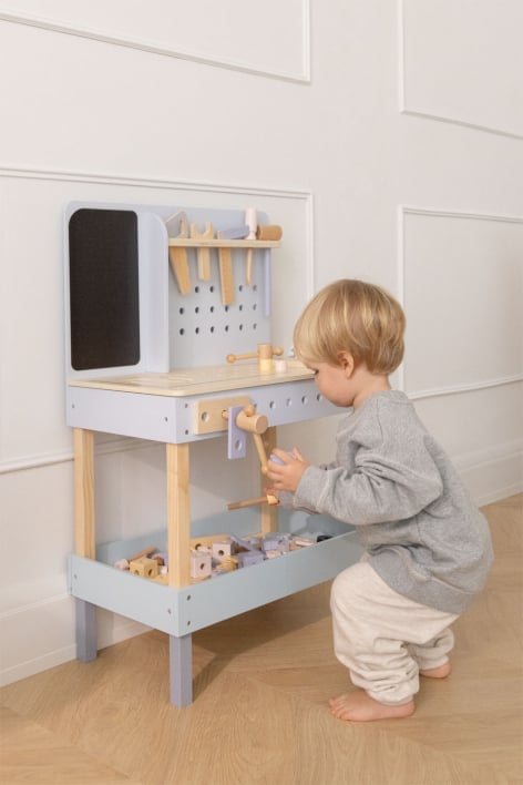 Albiore Kids wooden tool bench