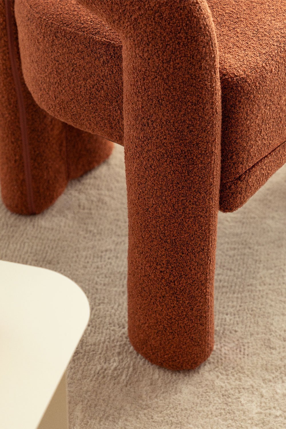 Pack of 2 Greca upholstered armchairs, gallery image 2