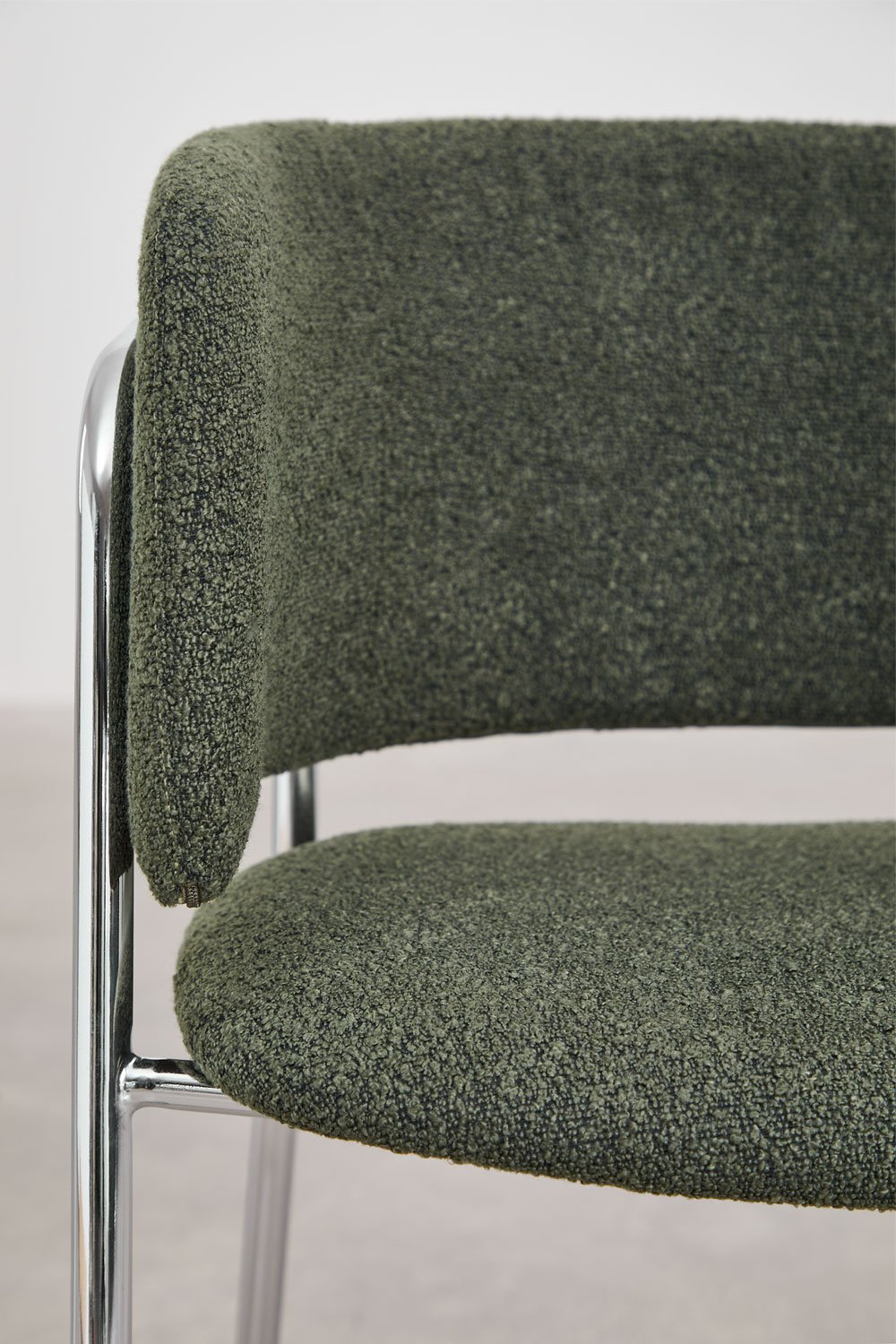 Pack of 2 Nalon upholstered dining chairs, gallery image 6