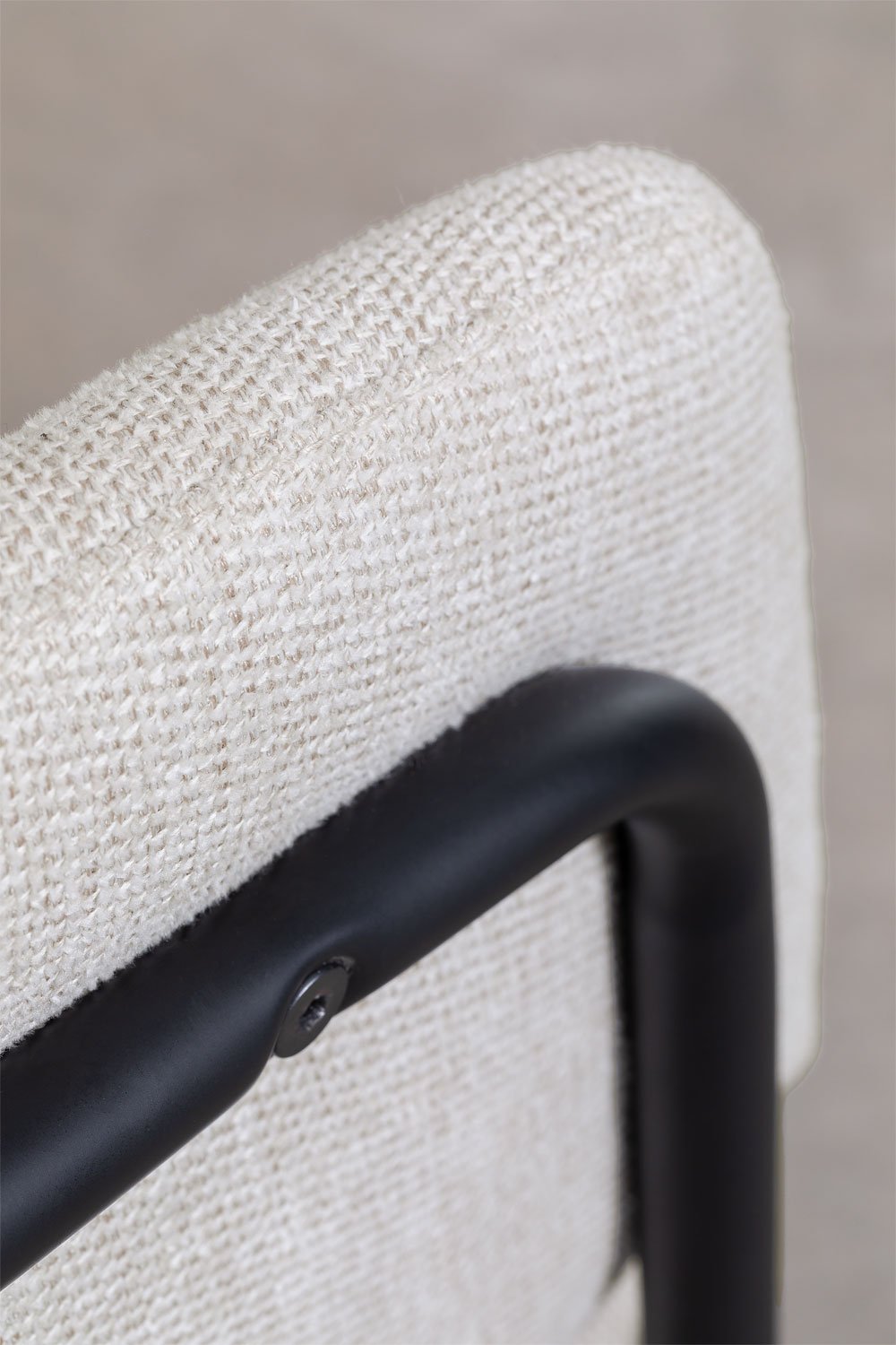 Pack of 4 Nalon upholstered dining chairs, gallery image 5