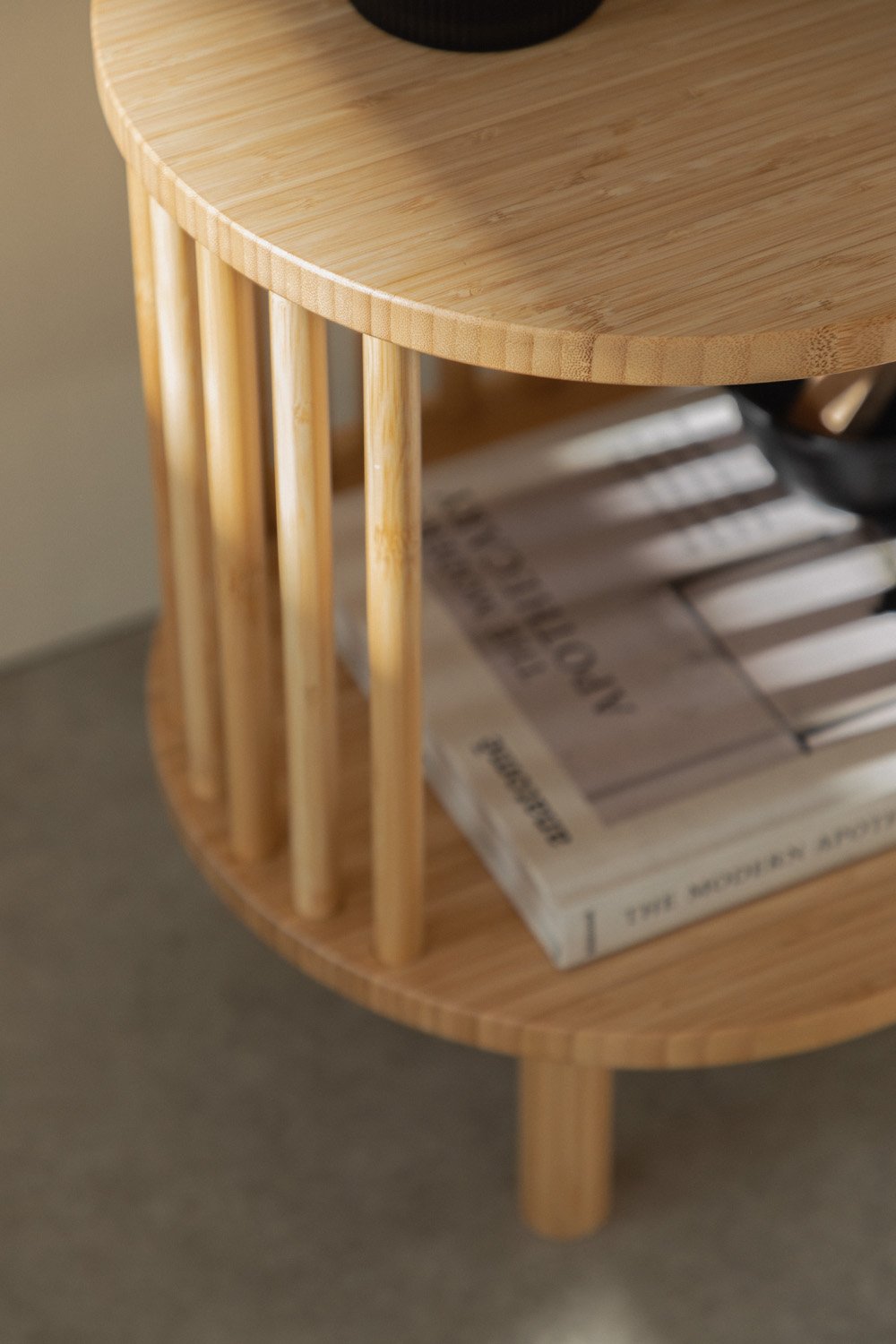 Connery bamboo bedside table, gallery image 2