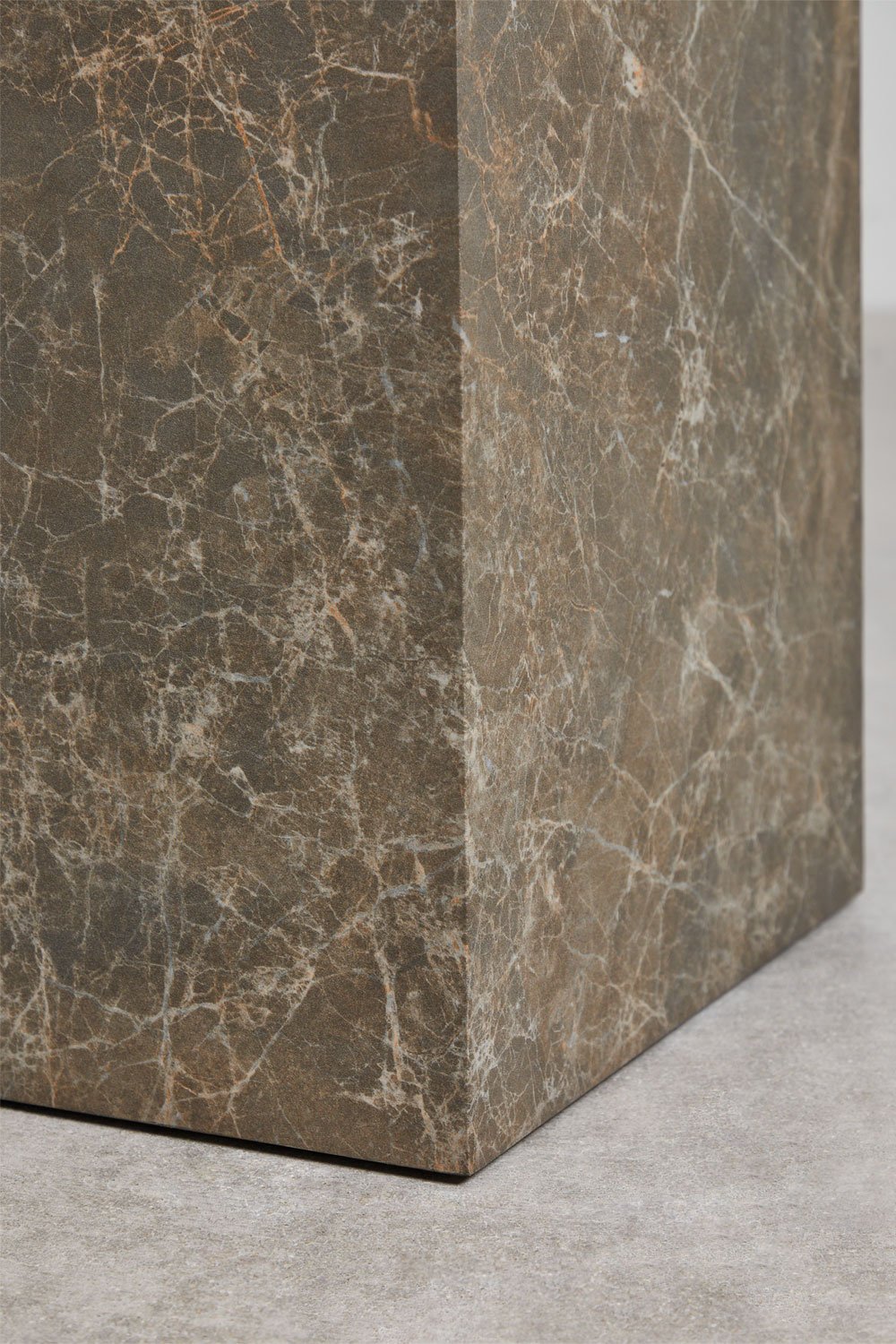 Square side table 45x45 cm in MDF Aria, gallery image 5