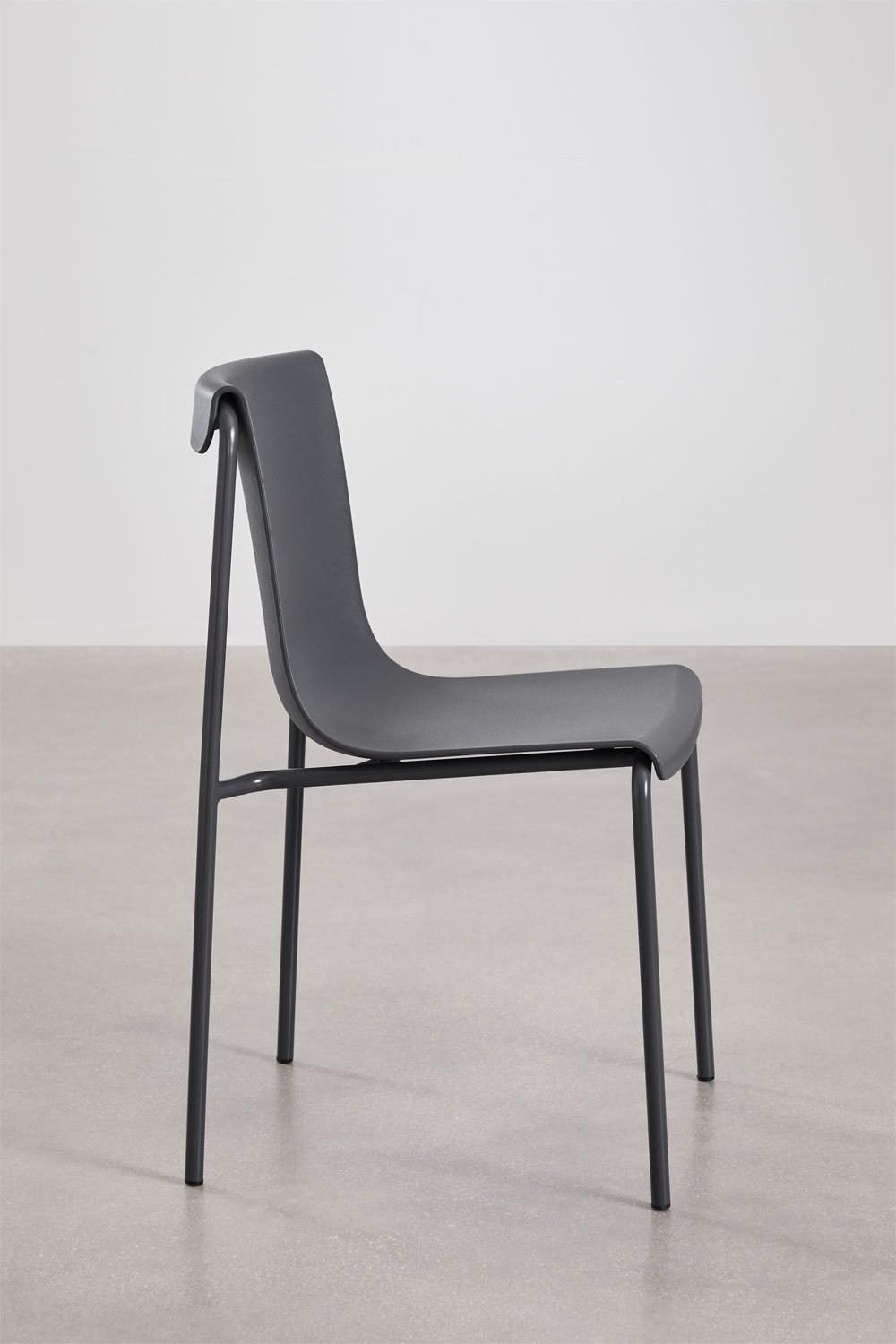 Ismene polypropylene dining chair, gallery image 2