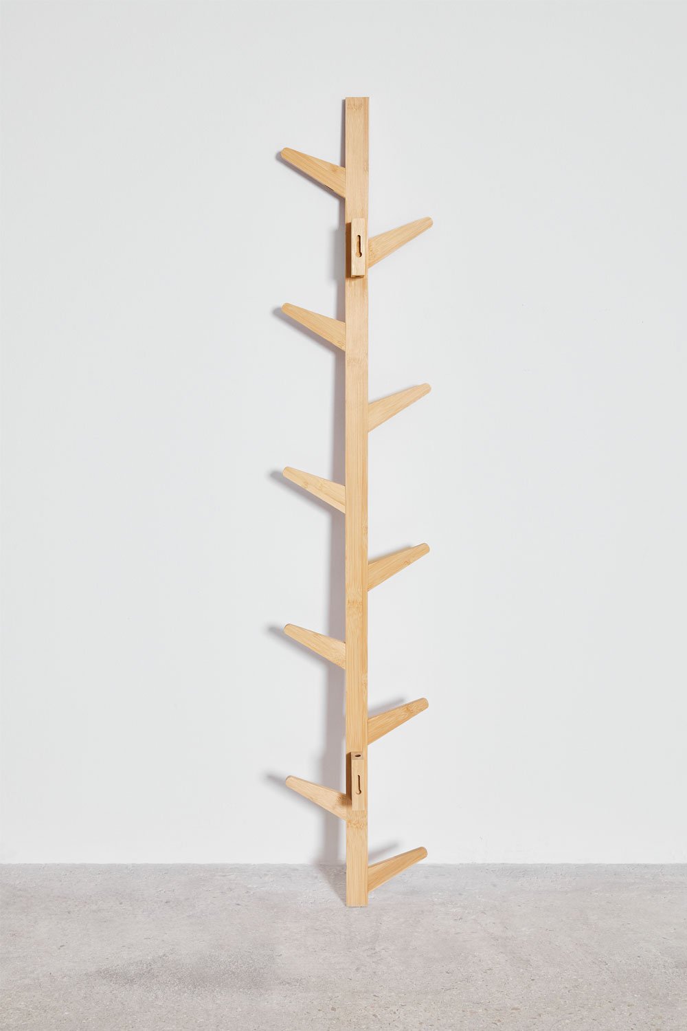 Gorafe bamboo wall coat rack, gallery image 5