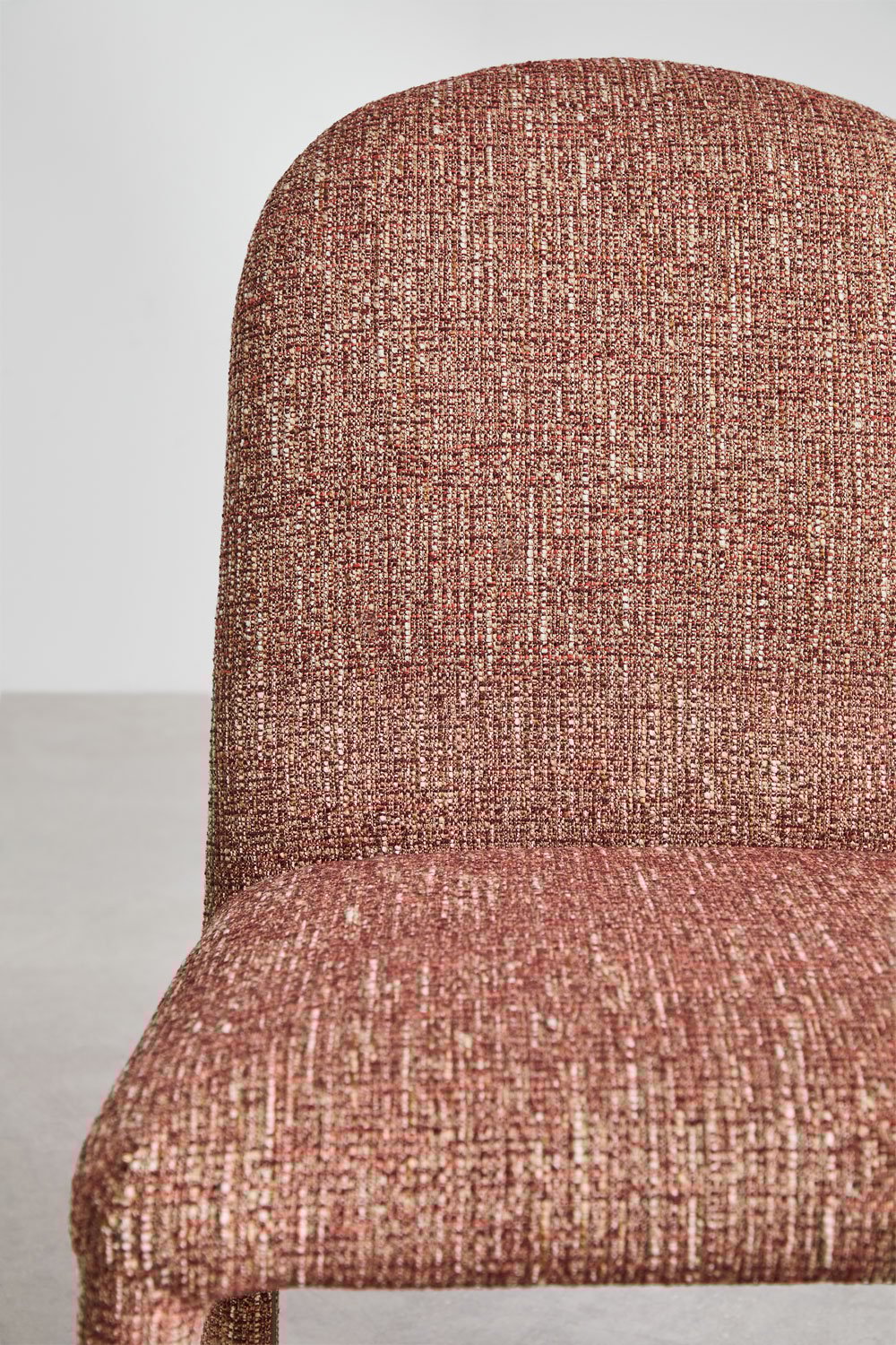 Pack of 4 dining chairs in Riga fabric, gallery image 5