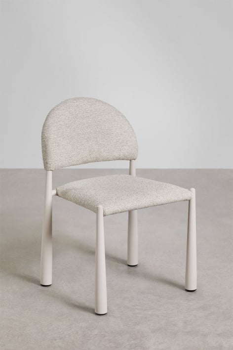 Pack of 4 Nagore upholstered dining chairs