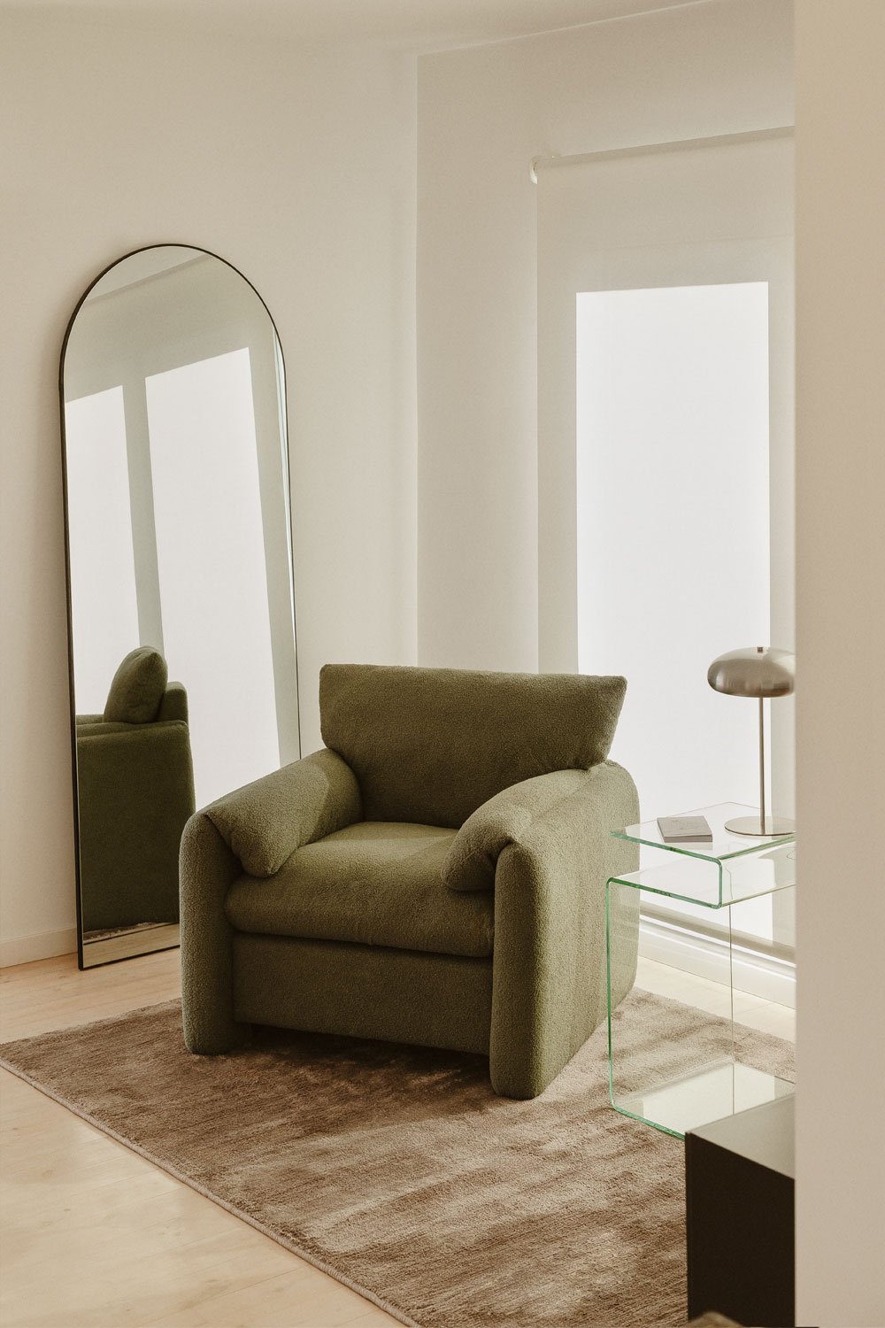 Serra Upholstered Armchair, gallery image 1