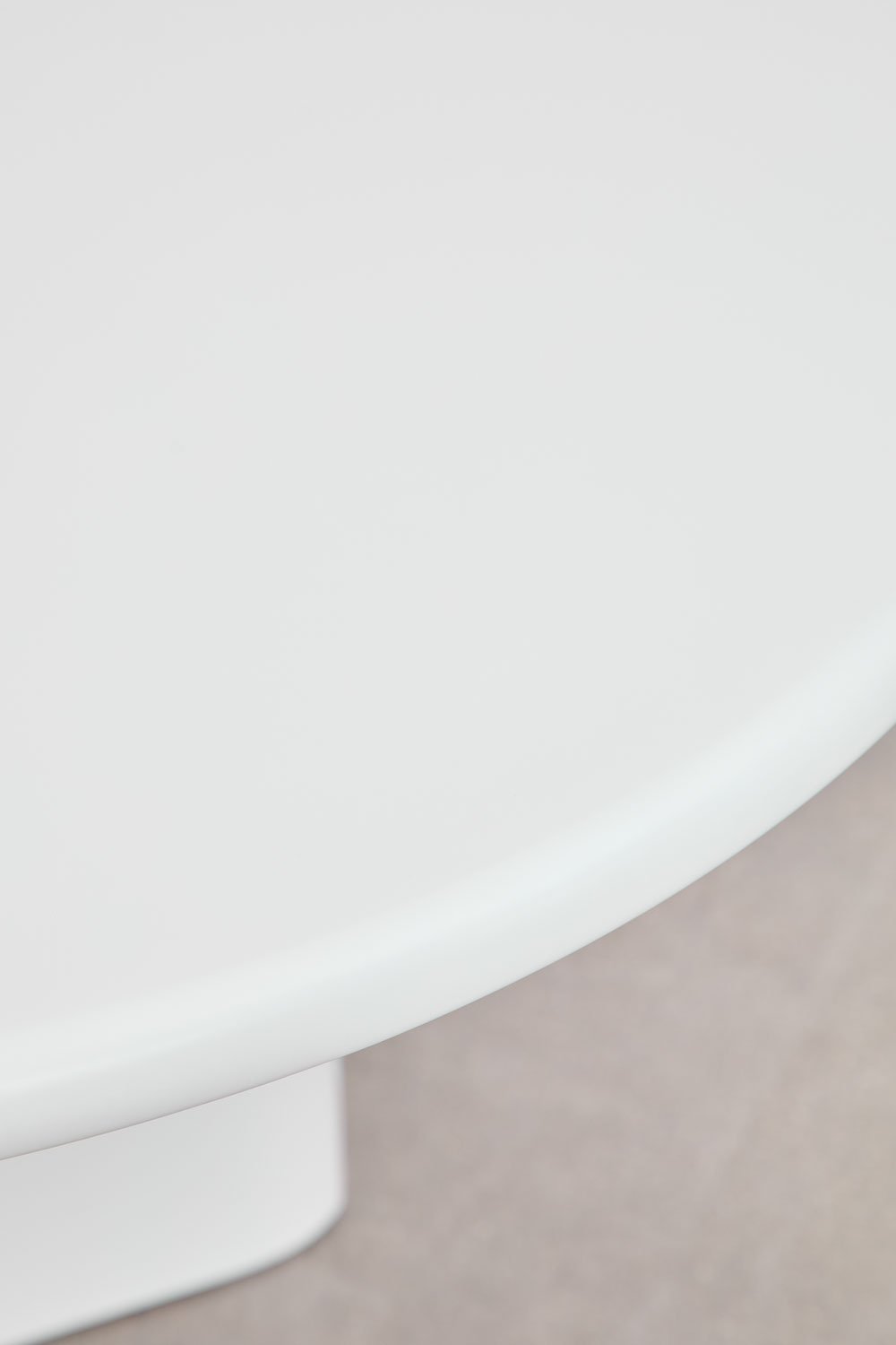 Oval dining table 220x100 cm in MDF Loulou, gallery image 6