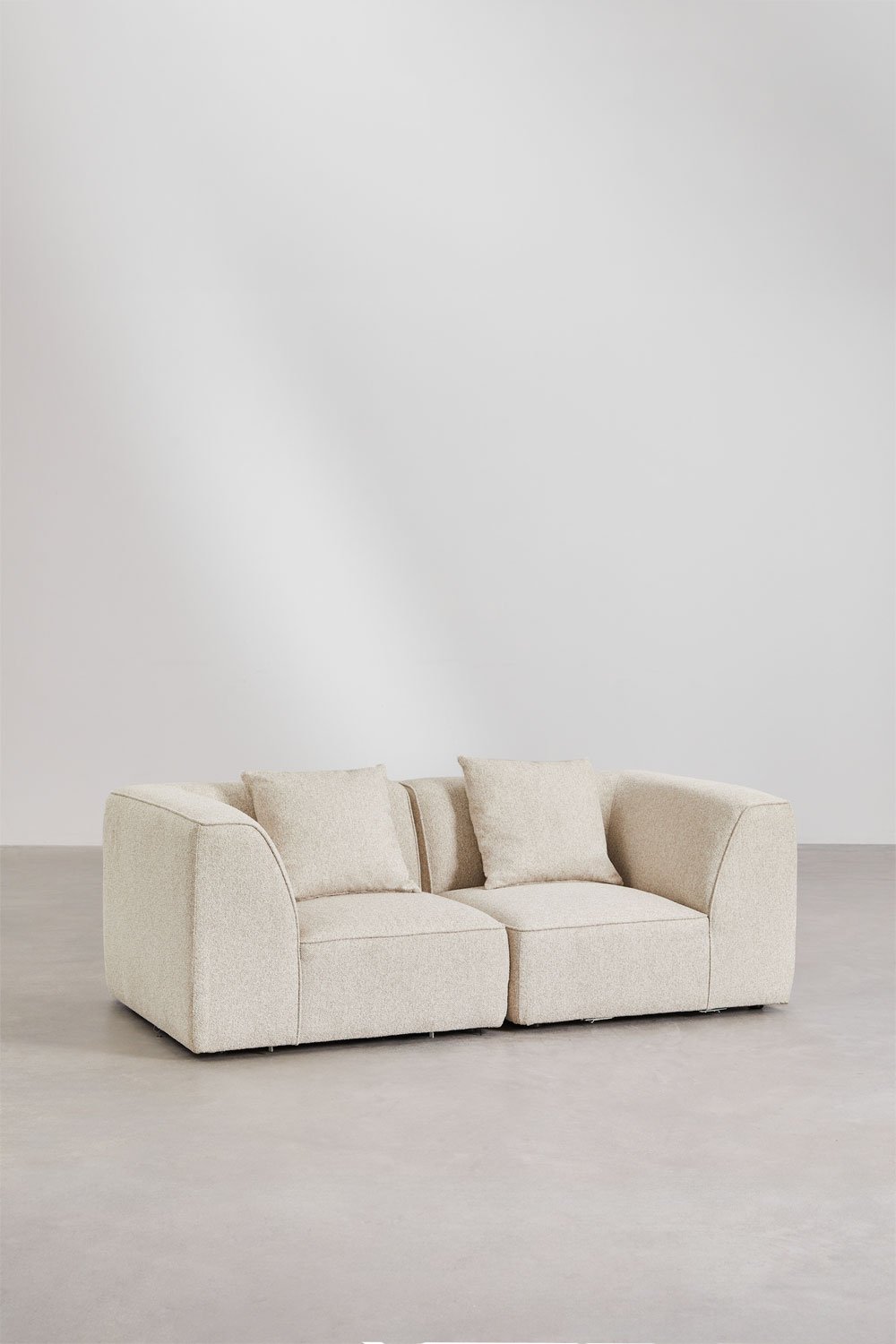 Cardea upholstered 2-piece modular sofa, gallery image 2