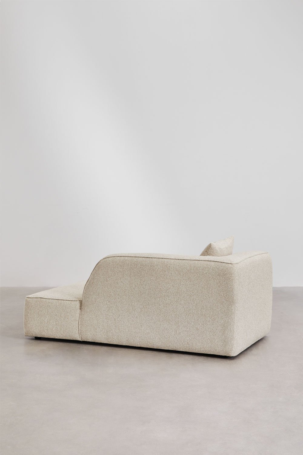 Right chaise longue module for Cardea upholstered modular sofa, gallery image 5