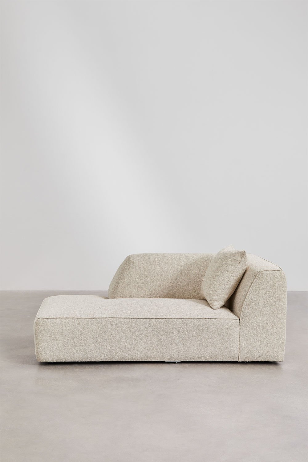 Left chaise longue module for Cardea upholstered modular sofa, gallery image 4