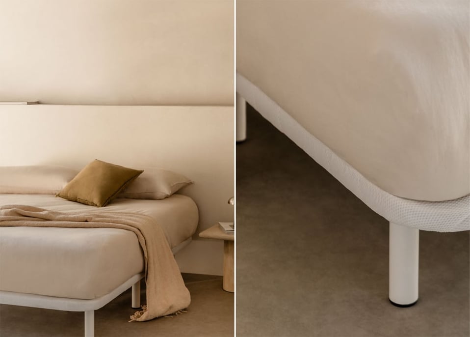 3D Divan Base for Mattress 150x190cm Fomben