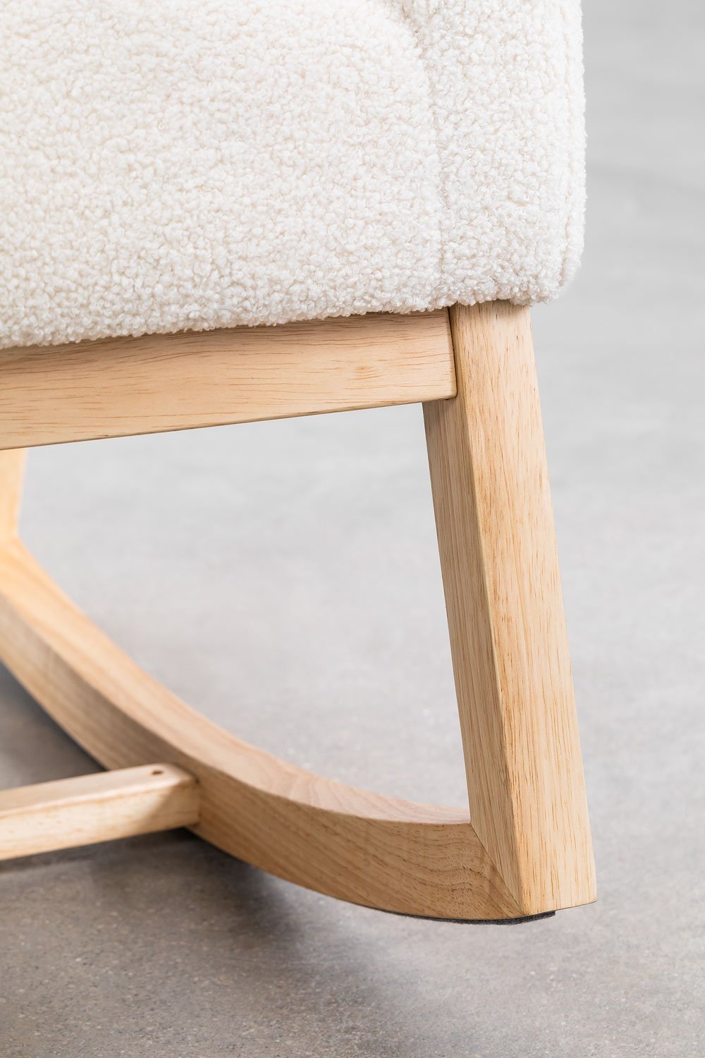 Abigray upholstered rocking chair, gallery image 6