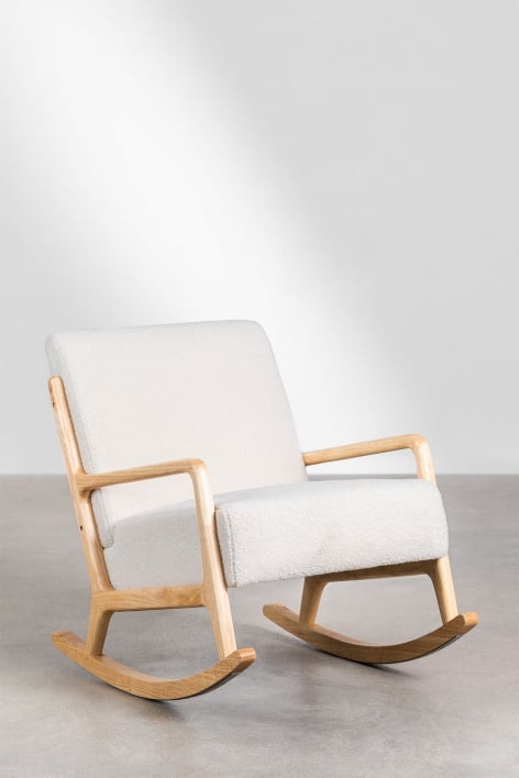 Pack of 2 Maylene upholstered rocking chairs
