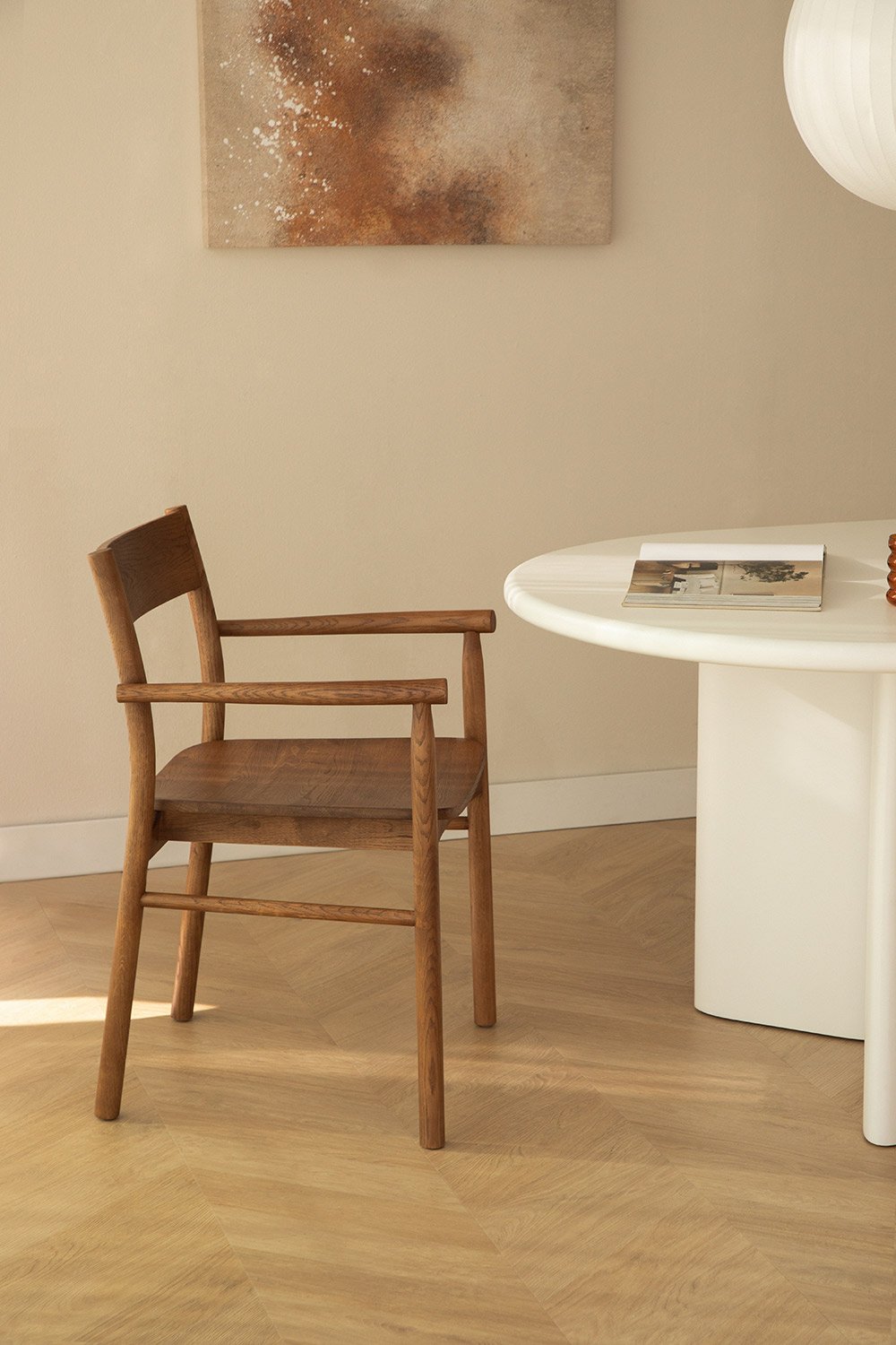 Dining chair in oak wood Mara Signature, gallery image 1