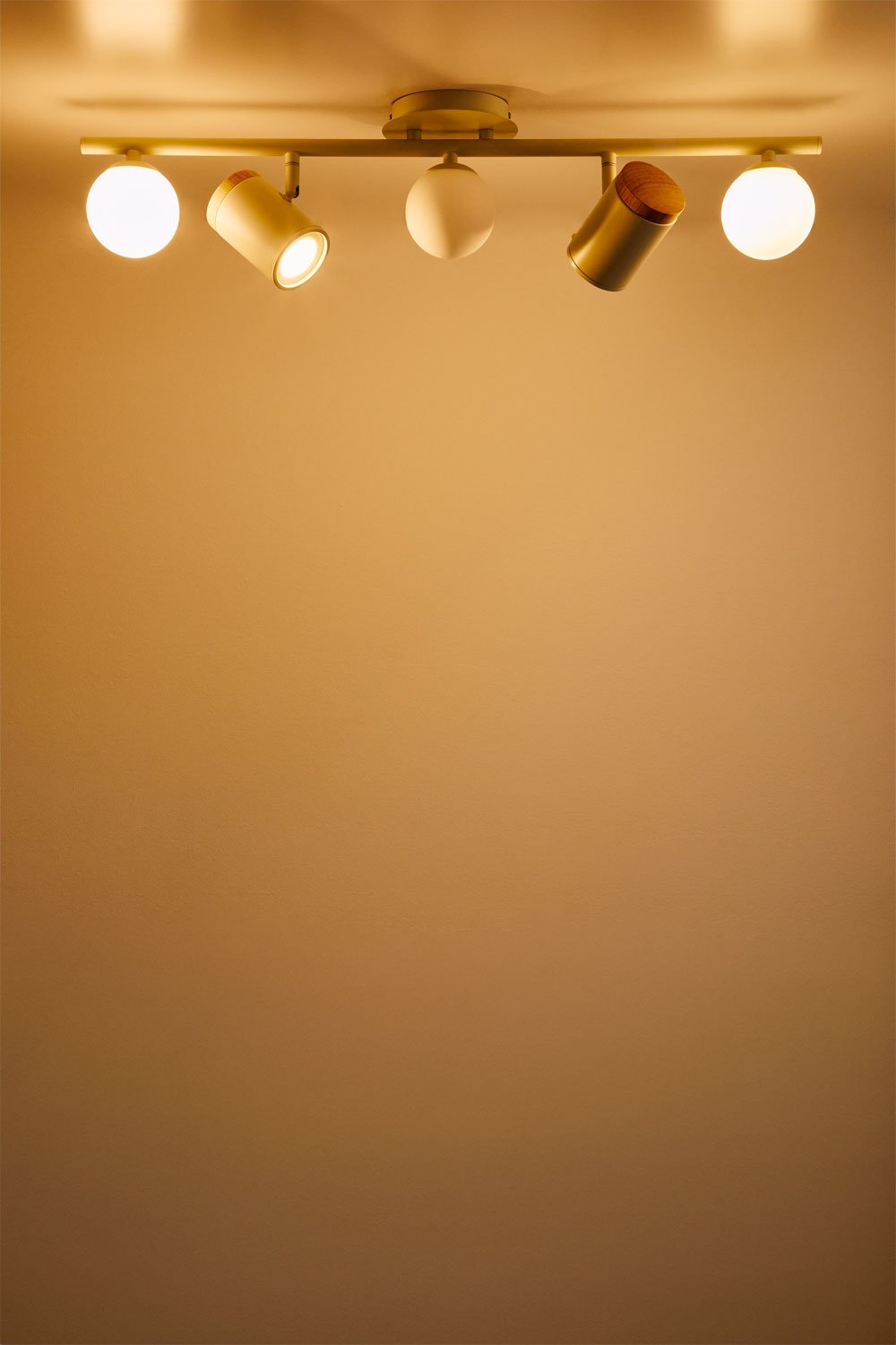 Amaranto 5-point ceiling lamp, gallery image 2