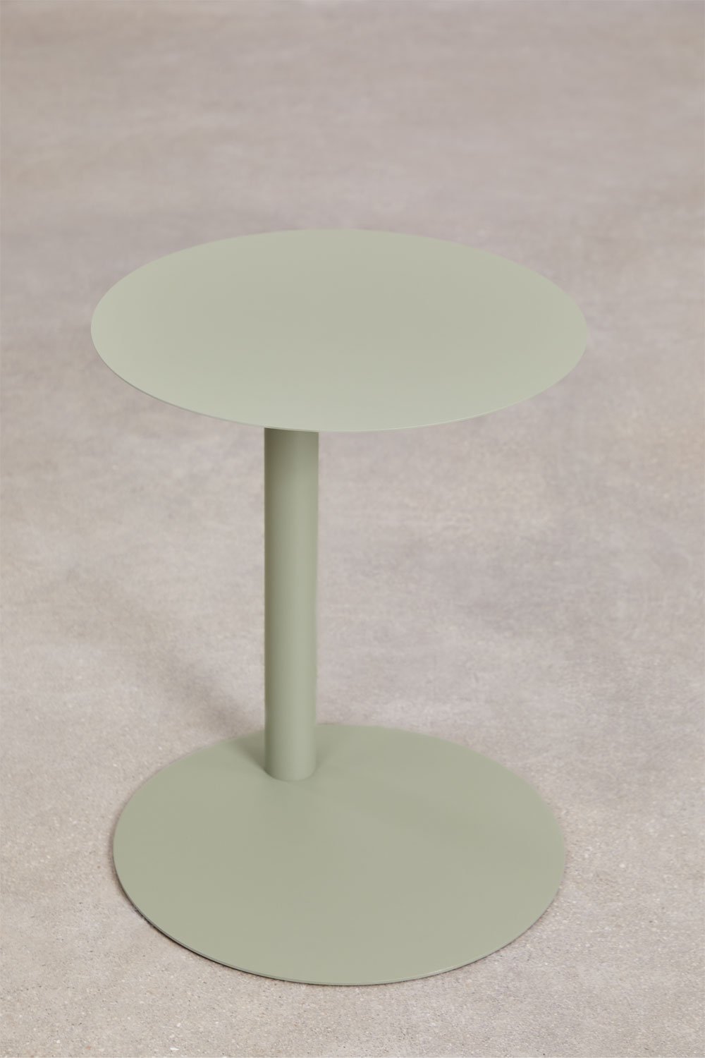 Yannik round Ø40 cm steel garden side table, gallery image 3