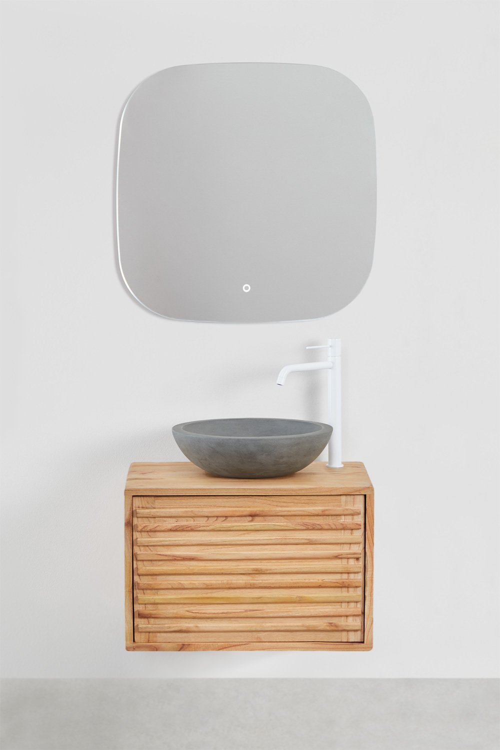 Deleyna 60x45 cm suspended bathroom furniture set, gallery image 2