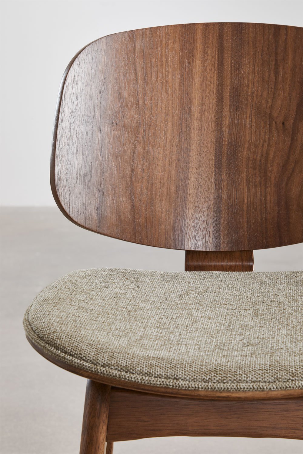 High stool in wood and upholstered Canada, gallery image 4