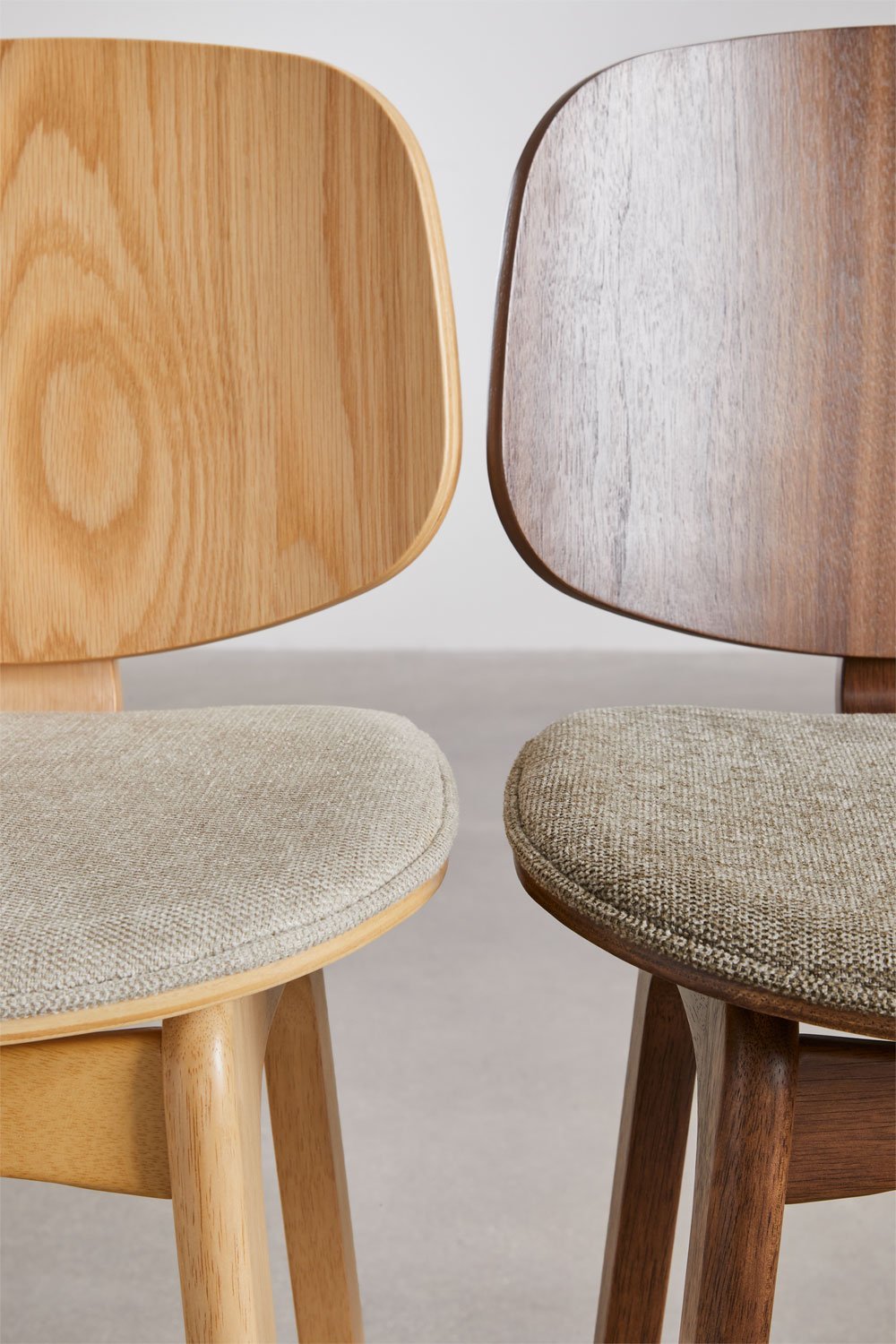 High stool in wood and upholstered Canada, gallery image 9