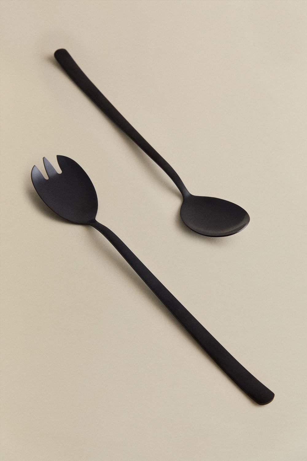 2-piece Sornia stainless steel salad servers, gallery image 3