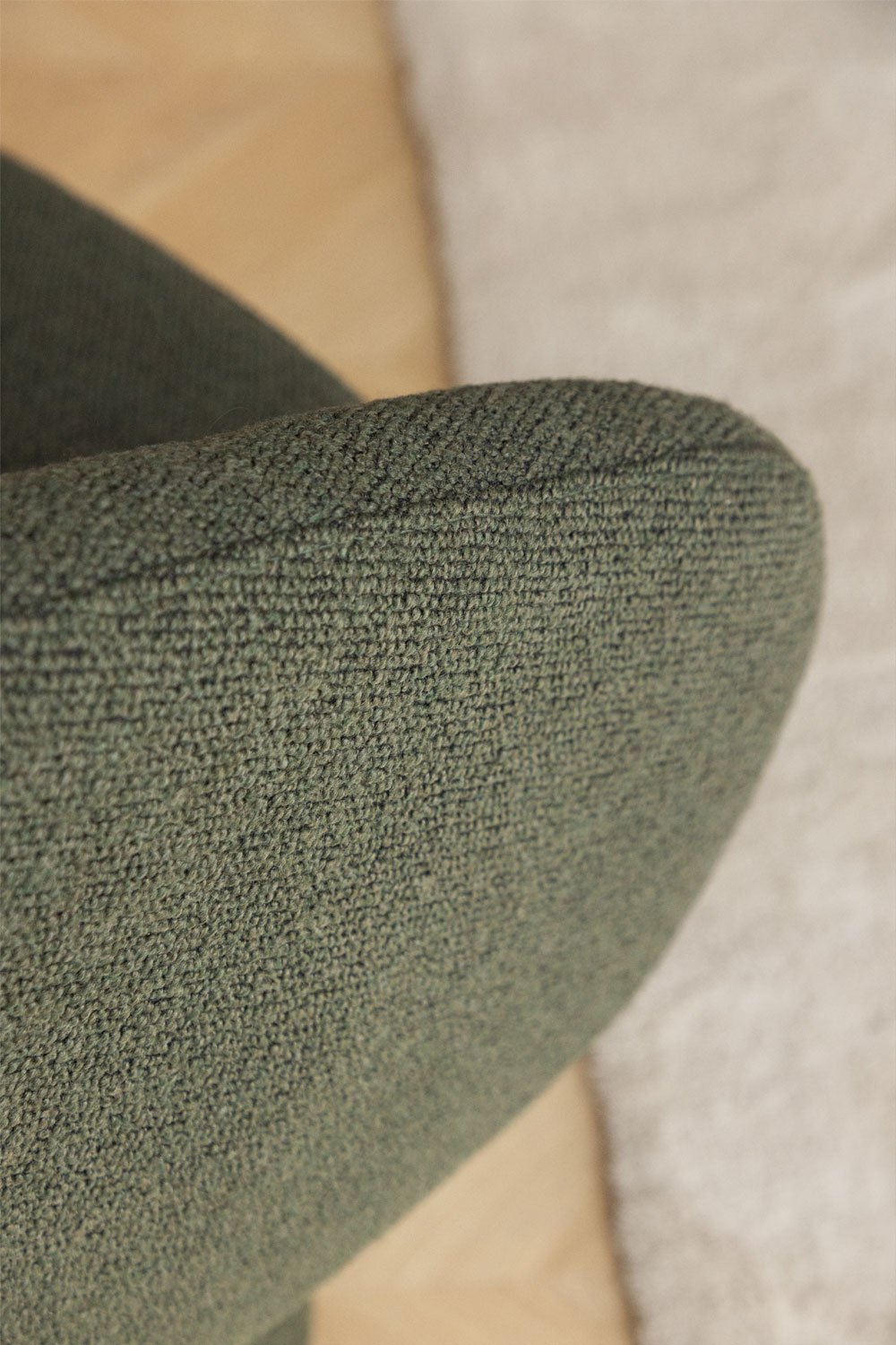 Pack of 2 Flavian upholstered swivel armchairs, gallery image 2