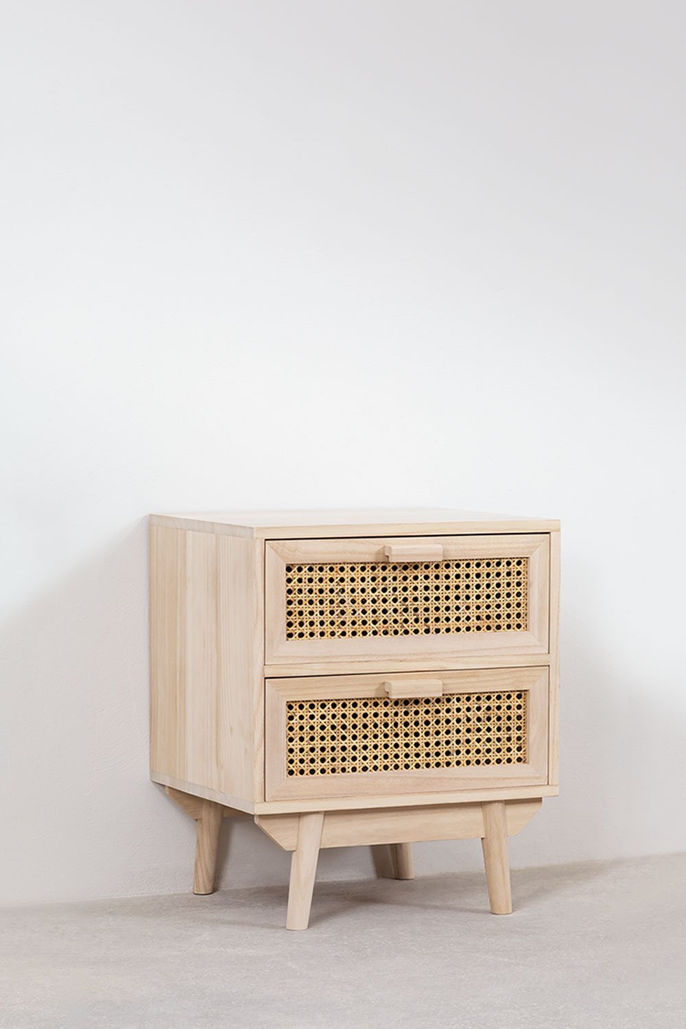 Pack of 2 Ralik wooden nightstands, gallery image 4