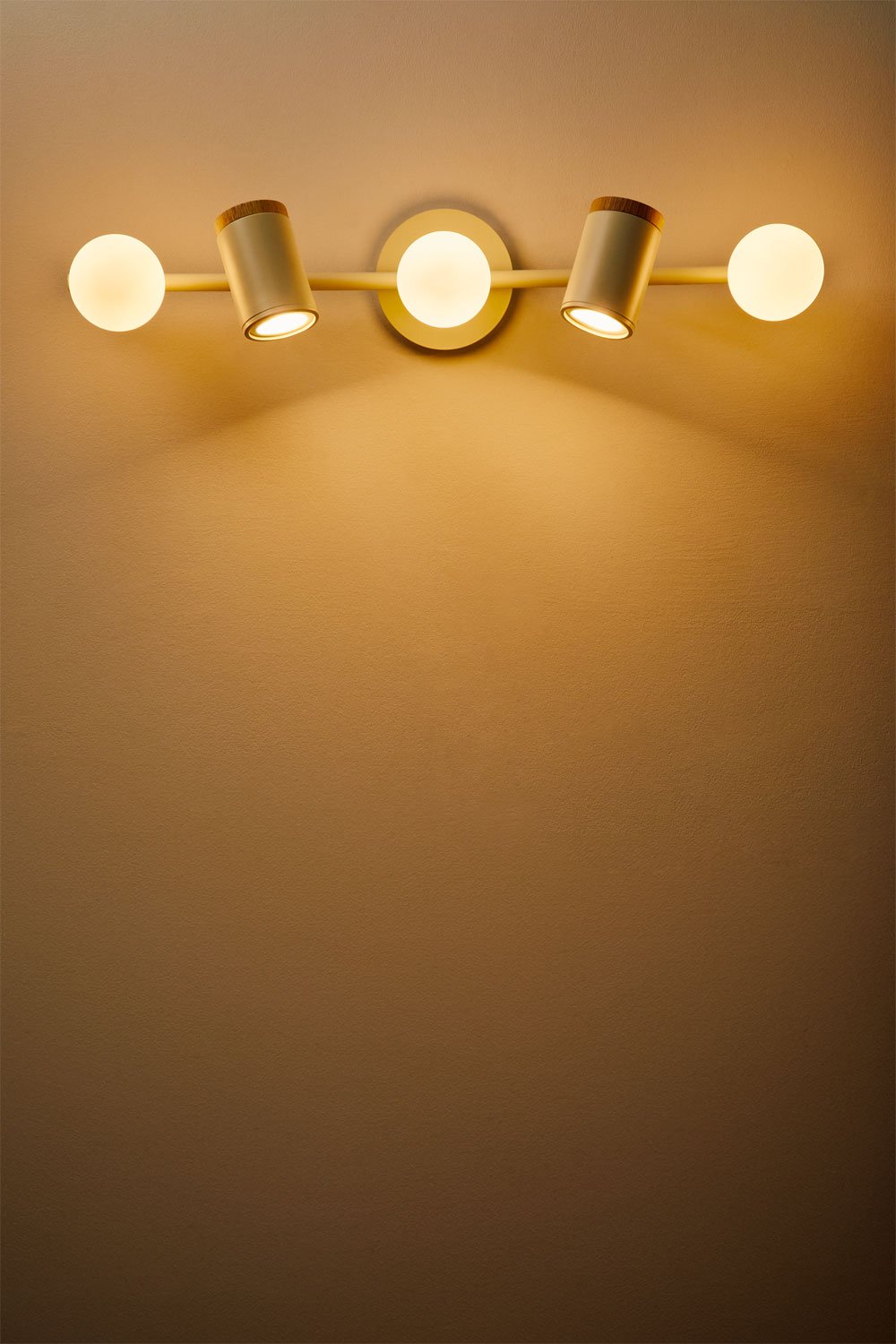 Amaranto 5-point wall lamp, gallery image 2