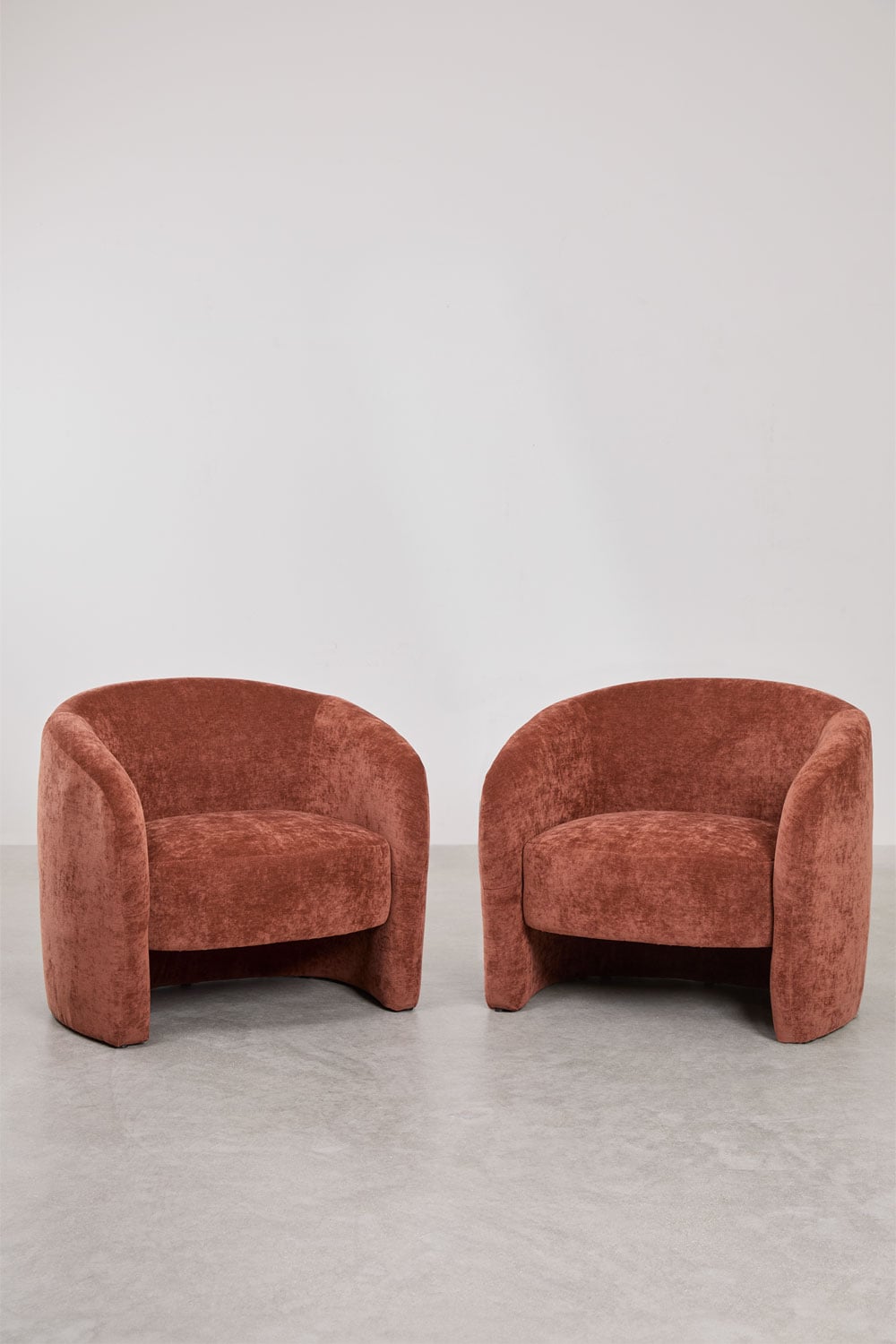 Pack of 2 upholstered Gombren armchairs, gallery image 3