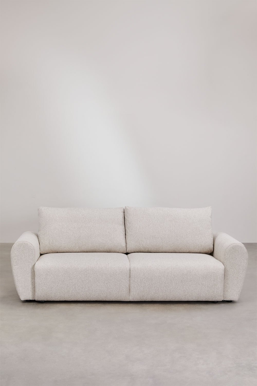 3-seater sofa bed in bouclé fabric Ohio, gallery image 8
