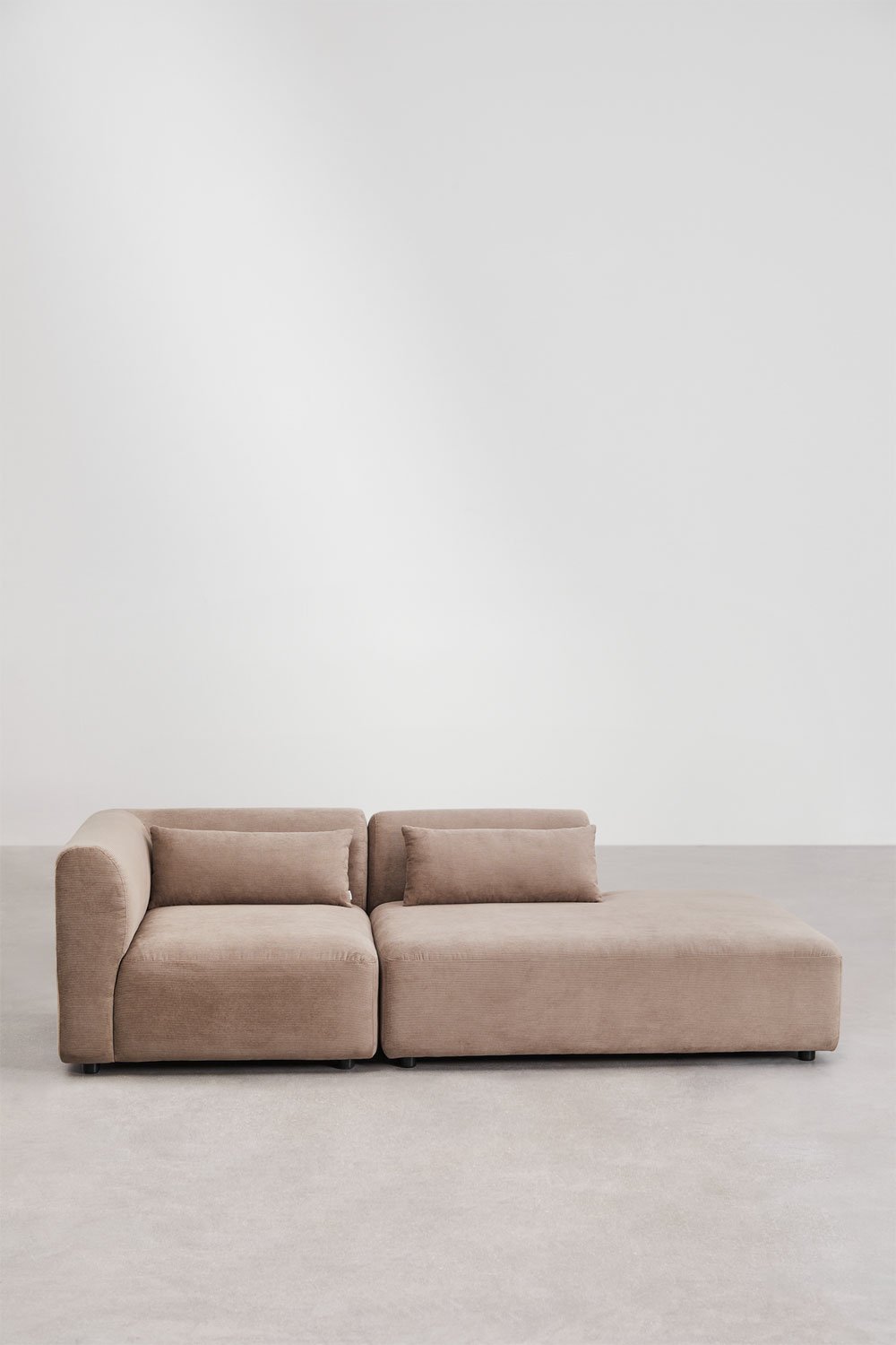 Fogler 2-Piece Corner Modular Sofa with Right Chaise Lounge, gallery image 4