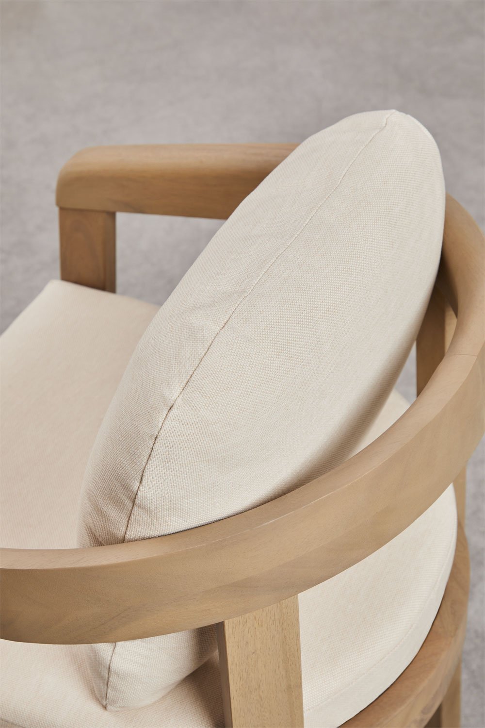 Uleno garden chair in acacia wood, gallery image 8