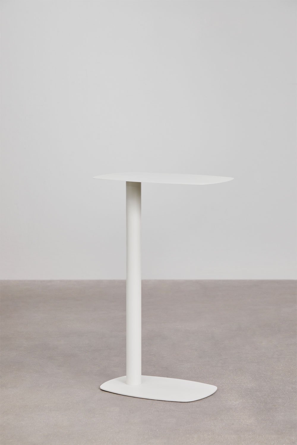 Rectangular garden side table 40x25 cm in iron Odelia, gallery image 1