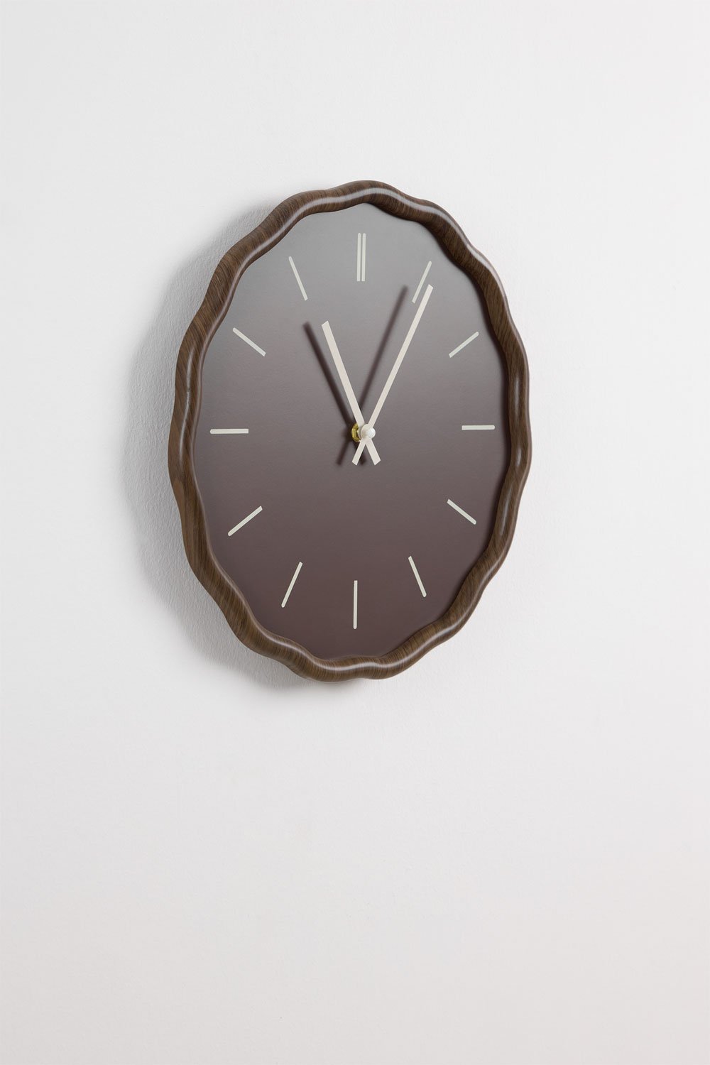 Wall clock in MDF Ø35 cm Tovarx, gallery image 3