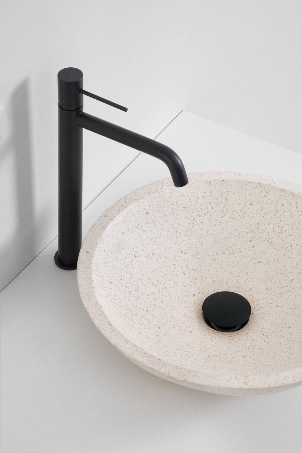 Tedrik suspended bathroom furniture set in ash wood, gallery image 4