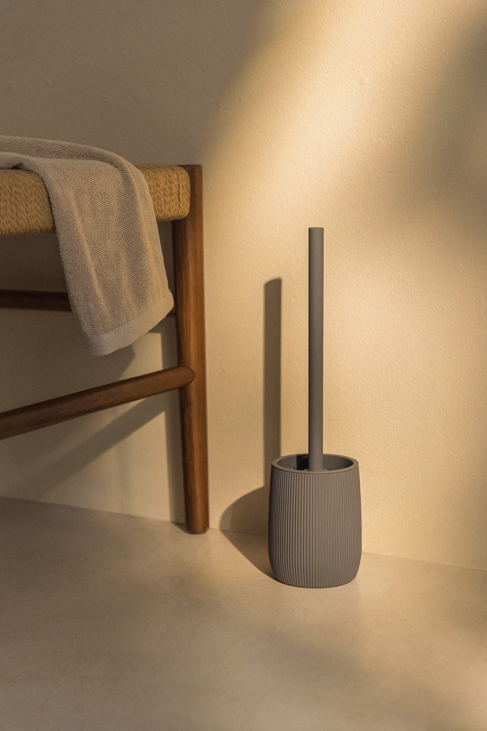 Graphite grey toilet brush Aristide, gallery image 1