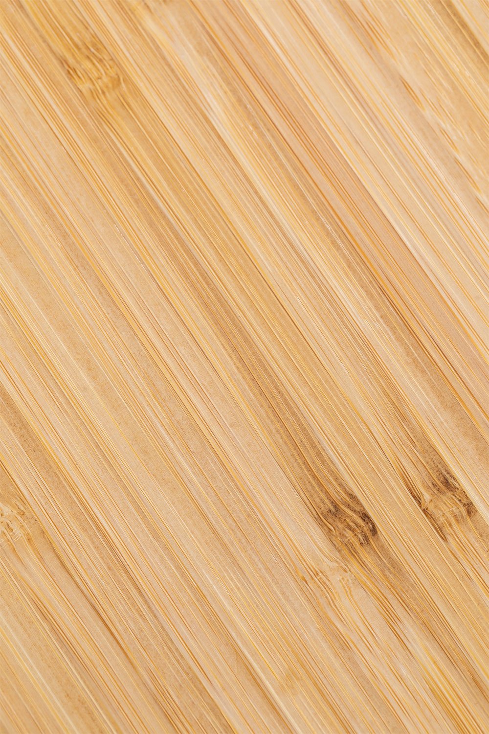 Pack of 2 Albin bamboo bedside tables, gallery image 4