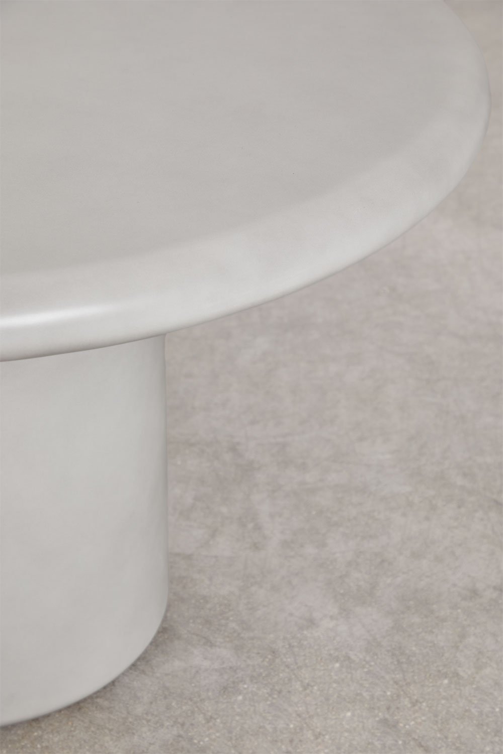 Namara round cement dining table, gallery image 3